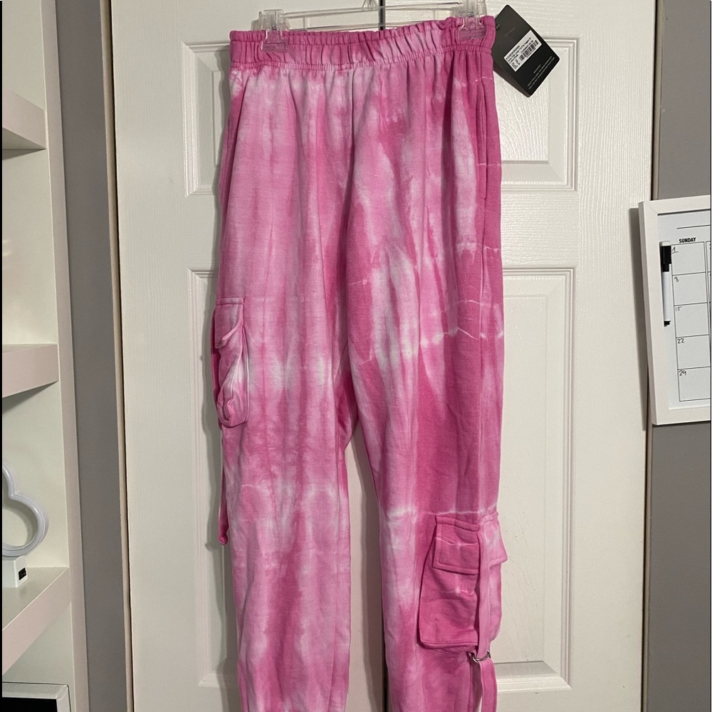 size 6 tie dye joggers cargo
